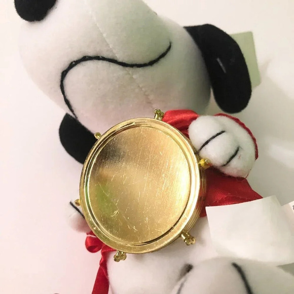 Snoopy Plush Peanuts United Feature Syndicate  Drum 8 Inch Stuffed Toy - Picture 6 of 16